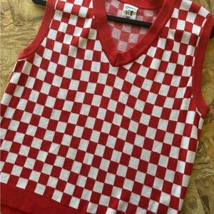 FBC Sandwich Wrapper Knit Vest Top 🏁❣️❤️‍🔥